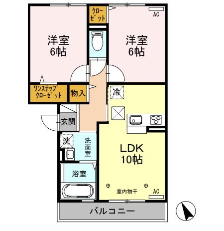 エステイトZEN C 間取り図