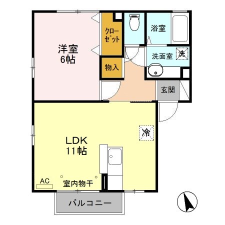 パークサイド21 間取り図