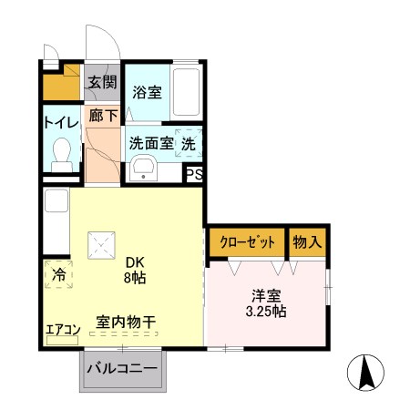 ヴィラ・キャロット 間取り図