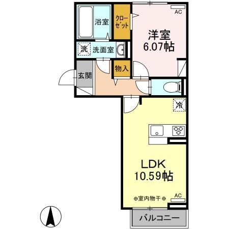 ピアニー 間取り図