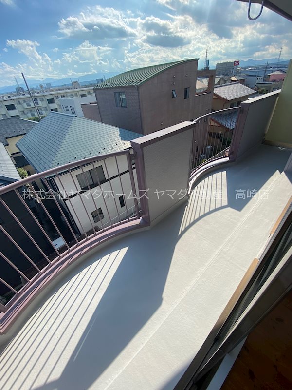 メゾンキャッスル ベランダ