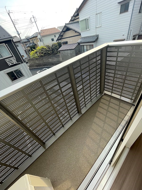 ブルーシェル ベランダ