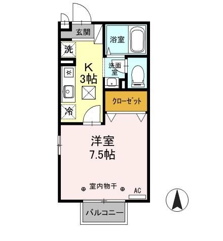 メゾン・ド・K 間取り図