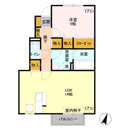 グランシャリオ 間取り図