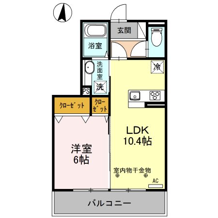 クラリーチェ 間取り図