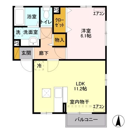 ル・ポール 間取り図