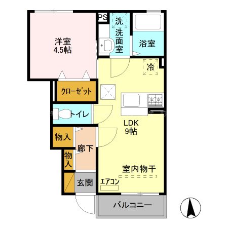 トゥー・ル・モンド 間取り図