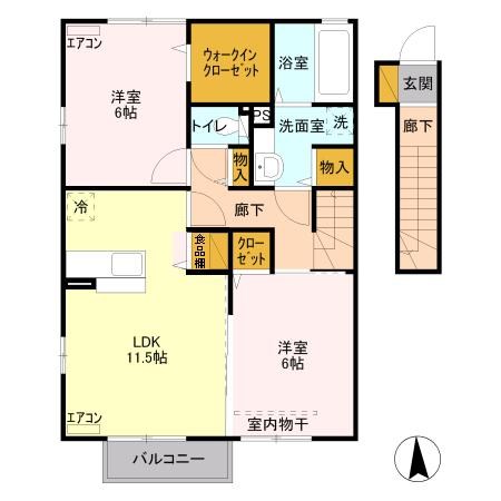 アステール 間取り図