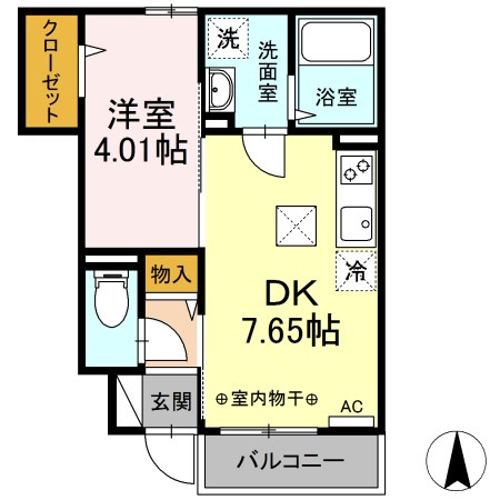 エトワール・ジョリ 間取り図