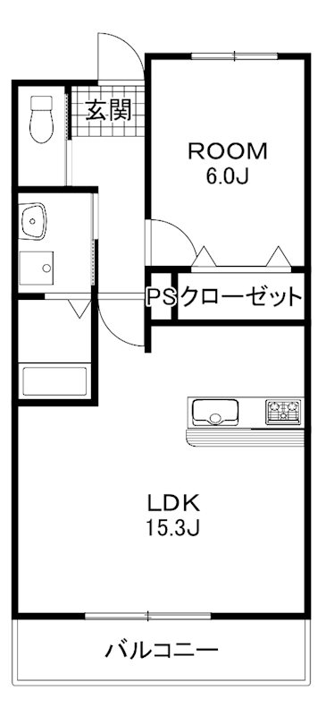 高崎栄町スターレジデンス 間取り図