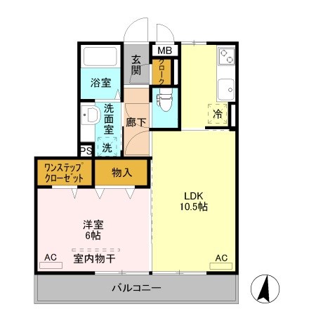 カラーズ　ガーデン  間取り図