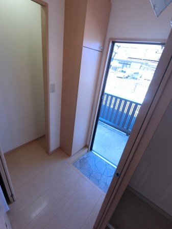 グリーンハイムA・B 玄関