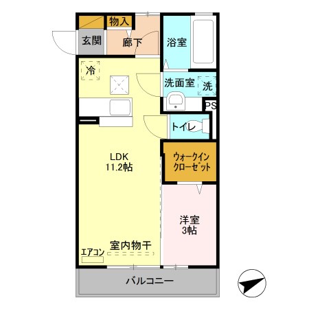プレシャス高崎  間取り図