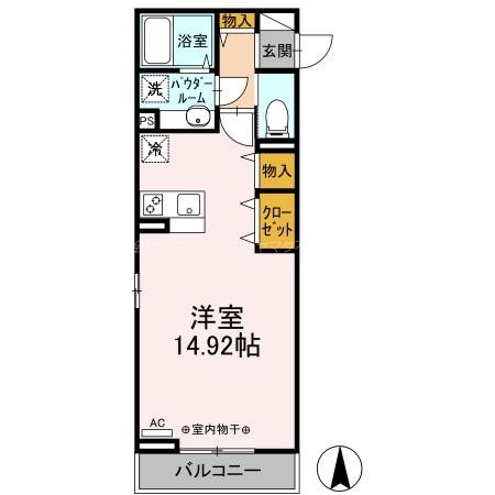カーサココルン 間取り図