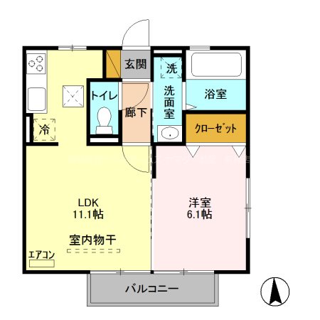オペラハウス青柳 間取り図