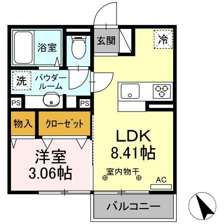 シャトレオリーブ 間取り図
