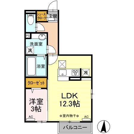 ベルネーレ 間取り図