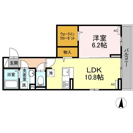 Maisond`Erable 間取り図