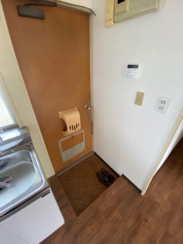 シルクハイツＡＢ 玄関