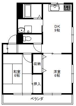 アビタシオン 間取り図