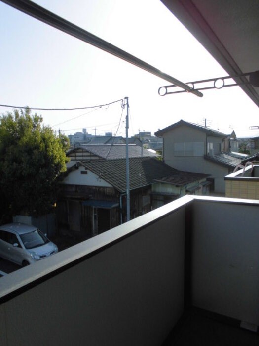 アムールＣ ベランダ