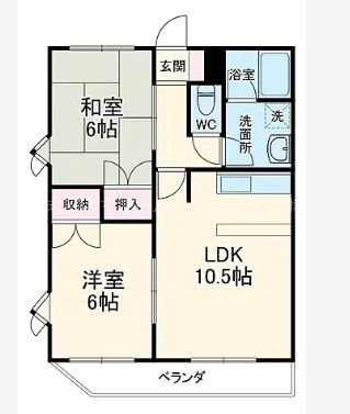 フォレストハウス 間取り図