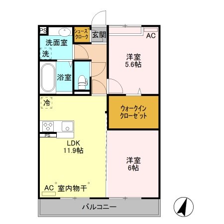 コンフォートヒル 間取り図
