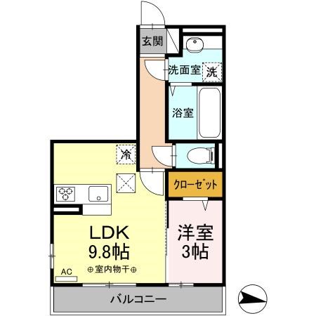 サントリーニ 間取り図