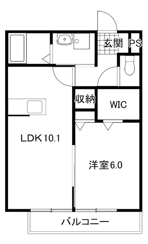 カーサボナール 間取り図