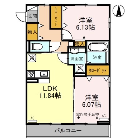 ミュールグレース 間取り図