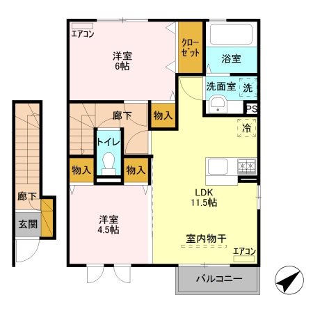 グレイスガーデン　椿 間取り図