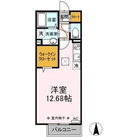 ラルーチェ５ 間取り図