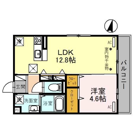 Y&amp;rsquo;ｓアビタシオン江木 間取り図