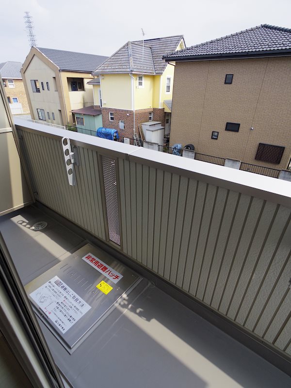 グラン・ブルーエスターテ矢中 ベランダ