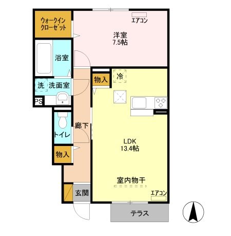 スクエア 間取り図