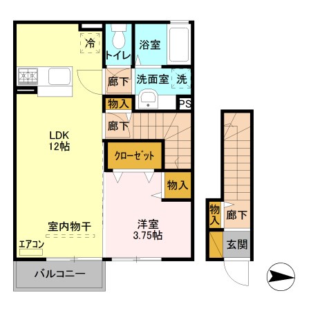 オペラハウス川原 間取り図