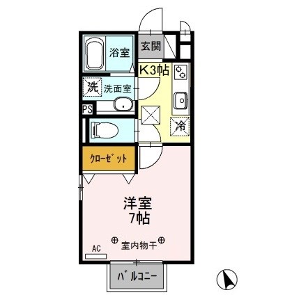 パストラル 間取り図