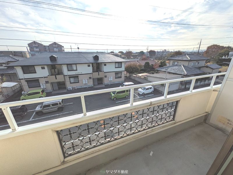 昭和コーポ前橋 ベランダ