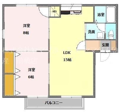 スリーゼ 間取り図