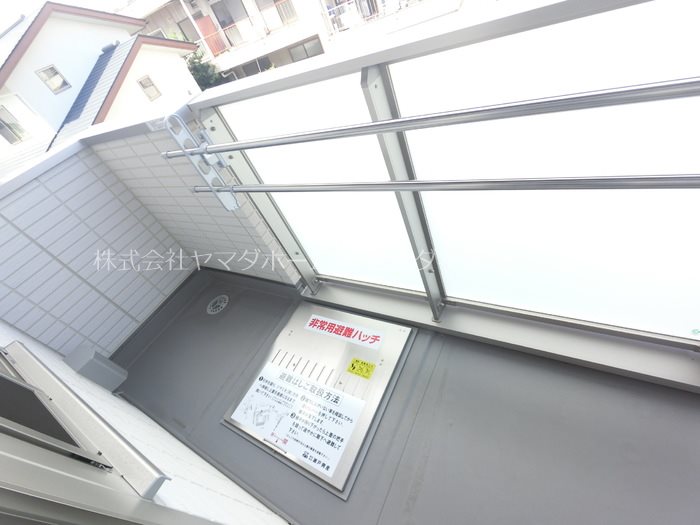 D-ROOM紅雲町A ベランダ
