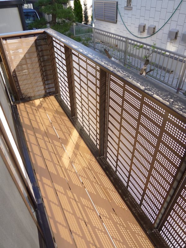 ハピネスヒルⅡ ベランダ