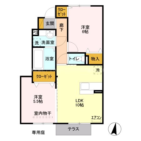 ウィステリア 間取り図