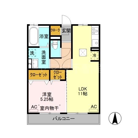 コージーネスト 間取り図