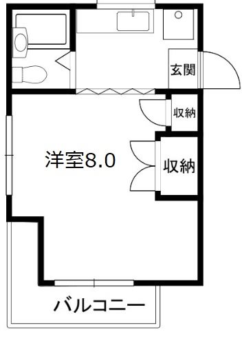 メゾン清水 間取り図