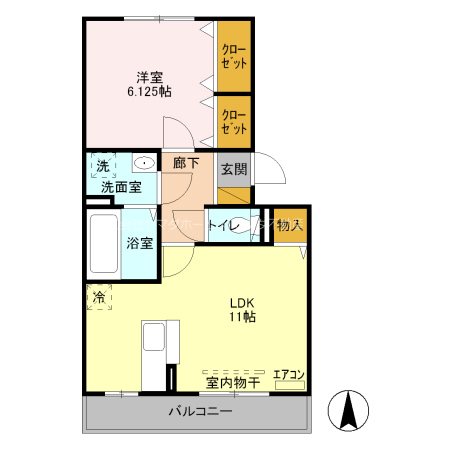 エトワール・トーゼ  間取り図