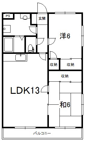 エーデルハイム 間取り図