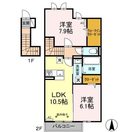 ファミール 間取り図