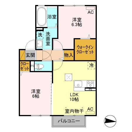 シキレジデンシア 間取り図