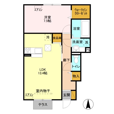 スクエア 間取り図