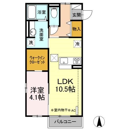 リバーサイド.S　 間取り図